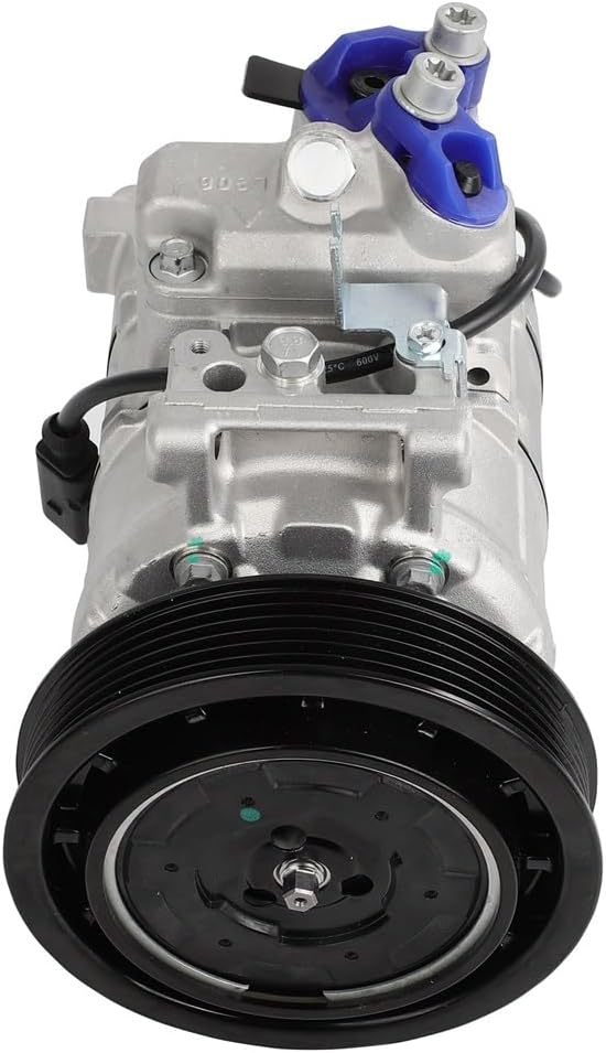 AC Compressor with Clutch – Fits Audi Q5 3.2L (2009-2012) & S4 3.0L (2010-2012) – Rapid Cooling, 6 Grooves
