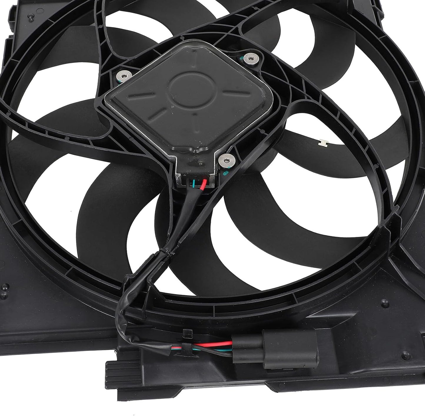 Radiator Cooling Fan Assembly Compatible with 2014-2016 BMW 228i, 2015-2016 228i xDrive, 2014-2018 320i – Replaces 6010278, 17428641963, 17427640508 (300W)