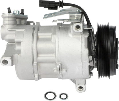 AC Compressor with Clutch – Fits Cadillac ATS CTS 2.0L (2013-2019) & Chevrolet Camaro 2.0L (2016-2023) – Fast Cooling