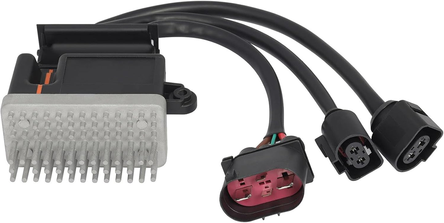 Radiator Cooling Fan Relay Control Module Compatible with Audi A4 2006-2016, A5 2009-2016, A6 2016, A7 2013-2016, Q3 2009-2016, Q5 2009-2016