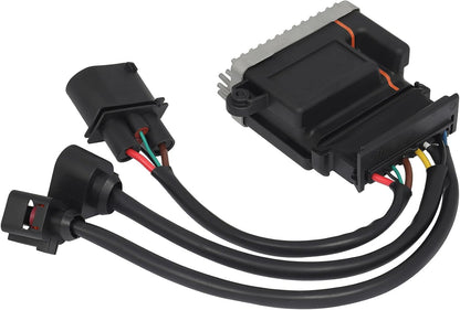 Radiator Cooling Fan Relay Control Module Compatible with Audi A4 2006-2016, A5 2009-2016, A6 2016, A7 2013-2016, Q3 2009-2016, Q5 2009-2016