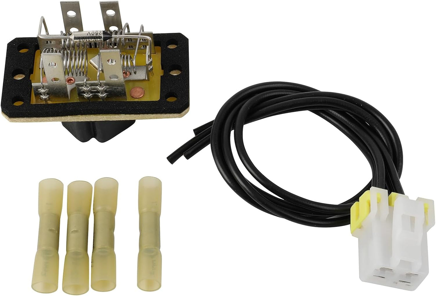 AC Blower Motor Resistor Compatible with 2001-2007 Ford Escape, 2000-2005 Ford Excursion/Expedition, 2005-2007 Mercury Mariner, 2001-2002 Villager – HVAC Heater Resistor Control Module 973-414