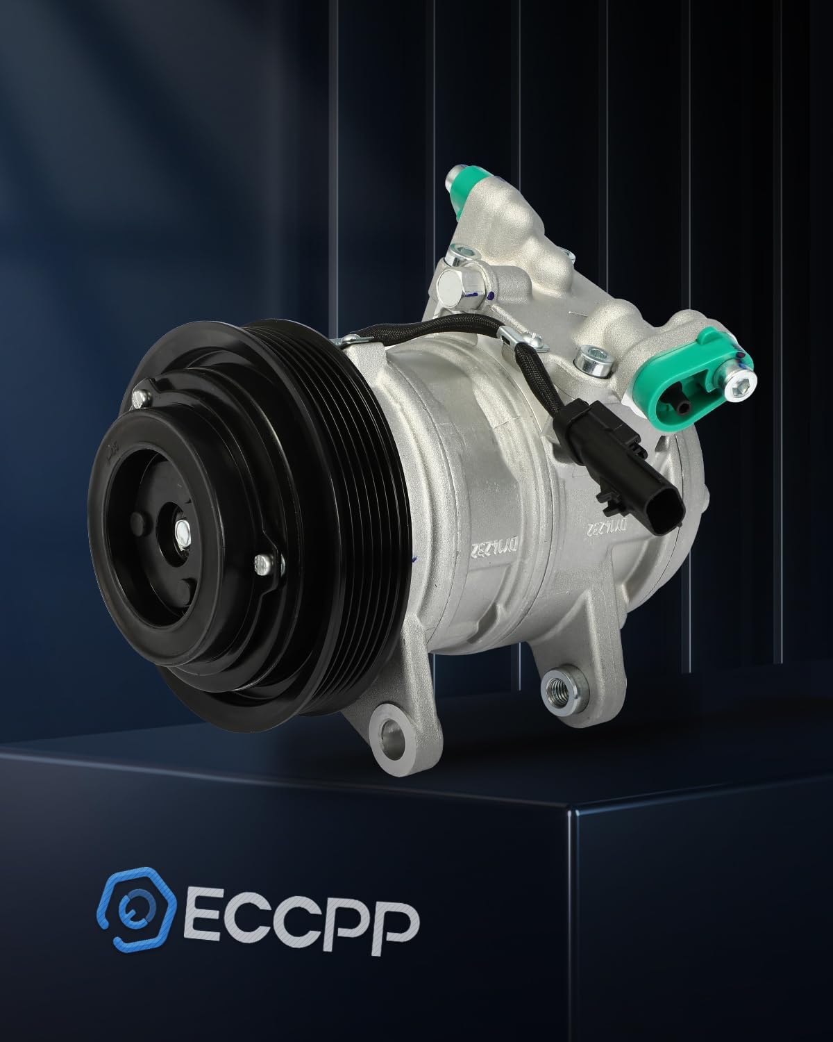 AC Compressor Fast Cooling 6 Grooves Fit for Jeep Grand Cherokee 1999-2004 | Air Conditioning Compressor 10PA17E
