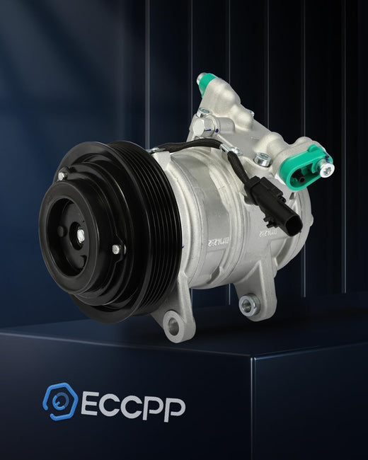 AC Compressor Fast Cooling 6 Grooves Fit for Jeep Grand Cherokee 1999-2004 | Air Conditioning Compressor 10PA17E - KUDUPARTS