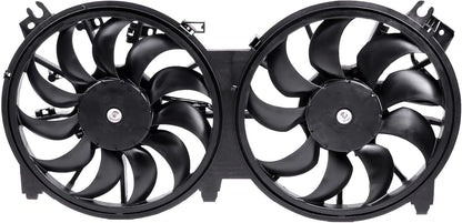 620-453 Cooling Fan + 2988 Radiator + 3639 Condenser Kit Compatible with Nissan Altima 2007-2013
