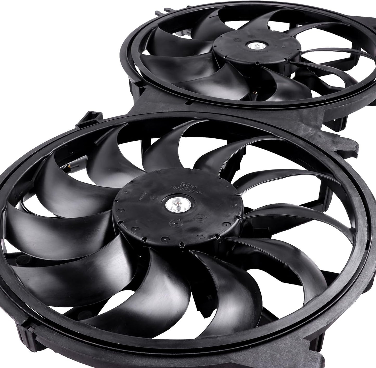 620-453 Cooling Fan + 2988 Radiator + 3639 Condenser Kit Compatible with Nissan Altima 2007-2013