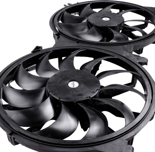 620-453 Cooling Fan + 2988 Radiator + 3639 Condenser Kit Compatible with Nissan Altima 2007-2013 - KUDUPARTS