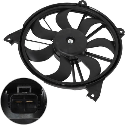 620-393 Cooling Fan & Radiator Assembly Replacement for 2009-2018 Dodge Journey