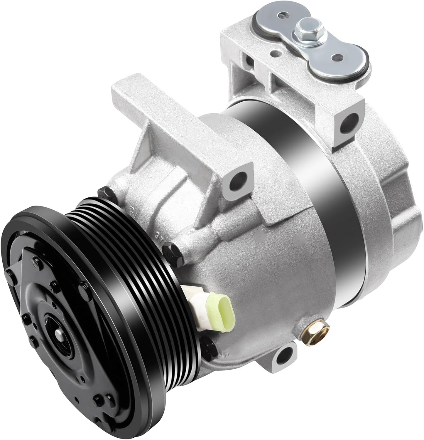 Air Conditioning Compressor with Clutch, Compatible with Buick Century (1996-2005), Chevrolet Impala, Lumina, Malibu, Monte Carlo, and Oldsmobile Cutlass