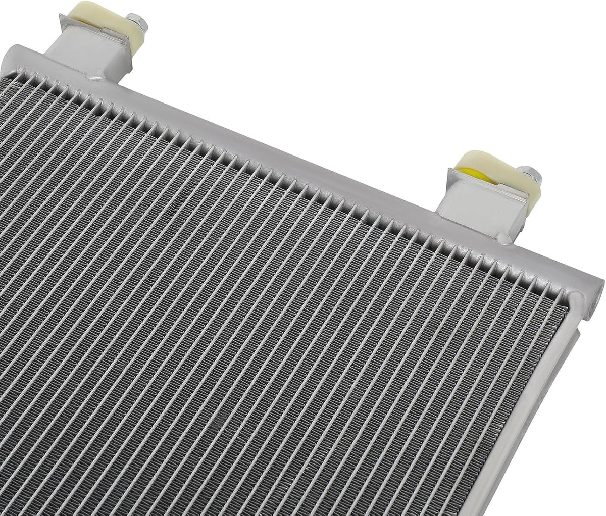 2017-2019 Chevrolet Cruze 1.4L Radiator Cooling Fan Assembly Replacement (Condenser 30033, 624140, 39013323, GM3115303) - KUDUPARTS