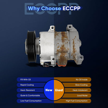 2016-2017 Hyundai Tucson 1.6L A/C Compressor with Clutch