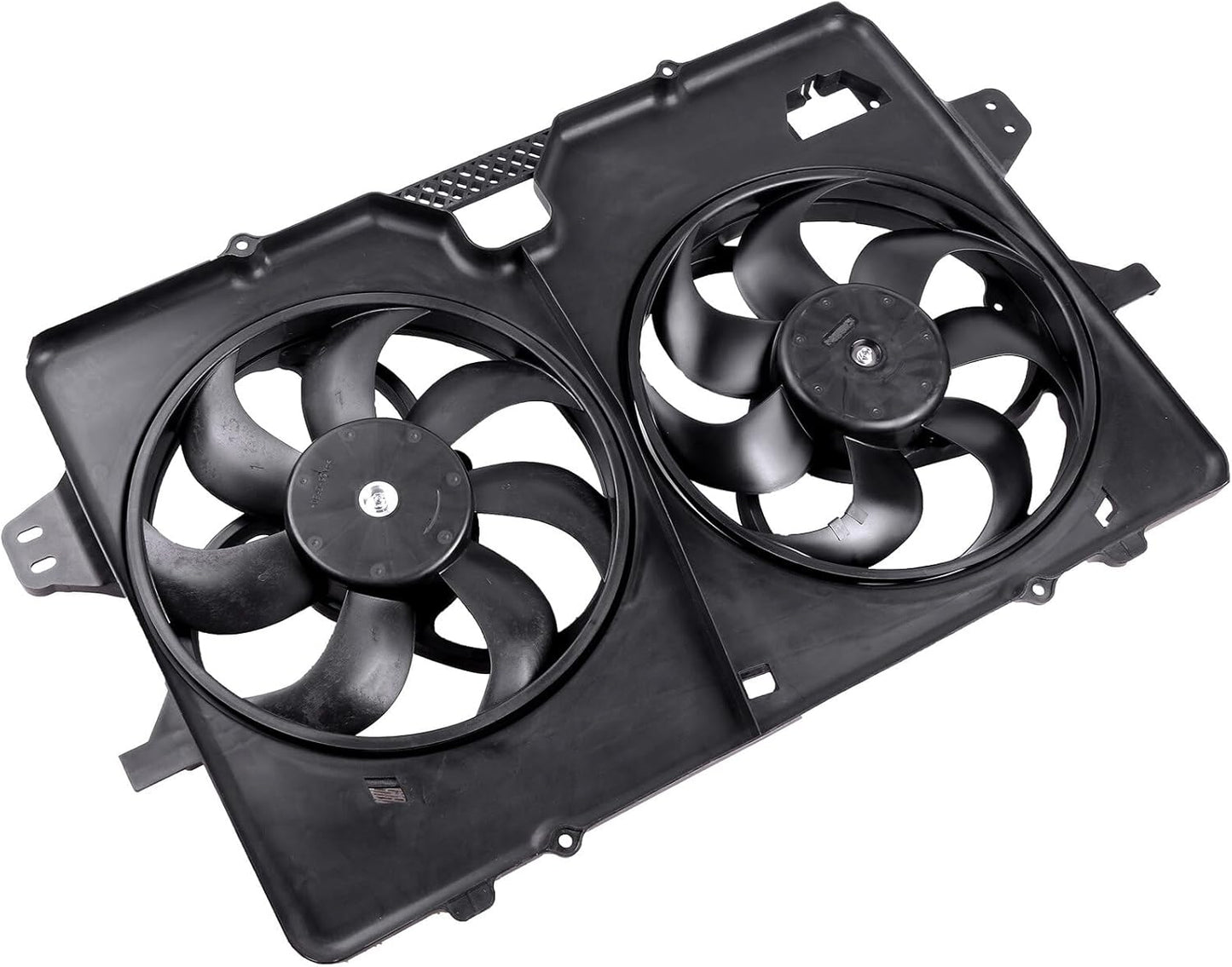 621-038 Cooling Fan + 3675 Condenser Combo for 2008-2012 Ford Escape, 2008-2011 Mazda Tribute & Mercury Mariner