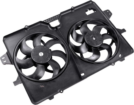 621-038 Cooling Fan + 3675 Condenser Combo for 2008-2012 Ford Escape, 2008-2011 Mazda Tribute & Mercury Mariner - KUDUPARTS