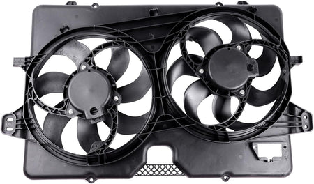 621-038 Cooling Fan + 3675 Condenser Combo for 2008-2012 Ford Escape, 2008-2011 Mazda Tribute & Mercury Mariner - KUDUPARTS