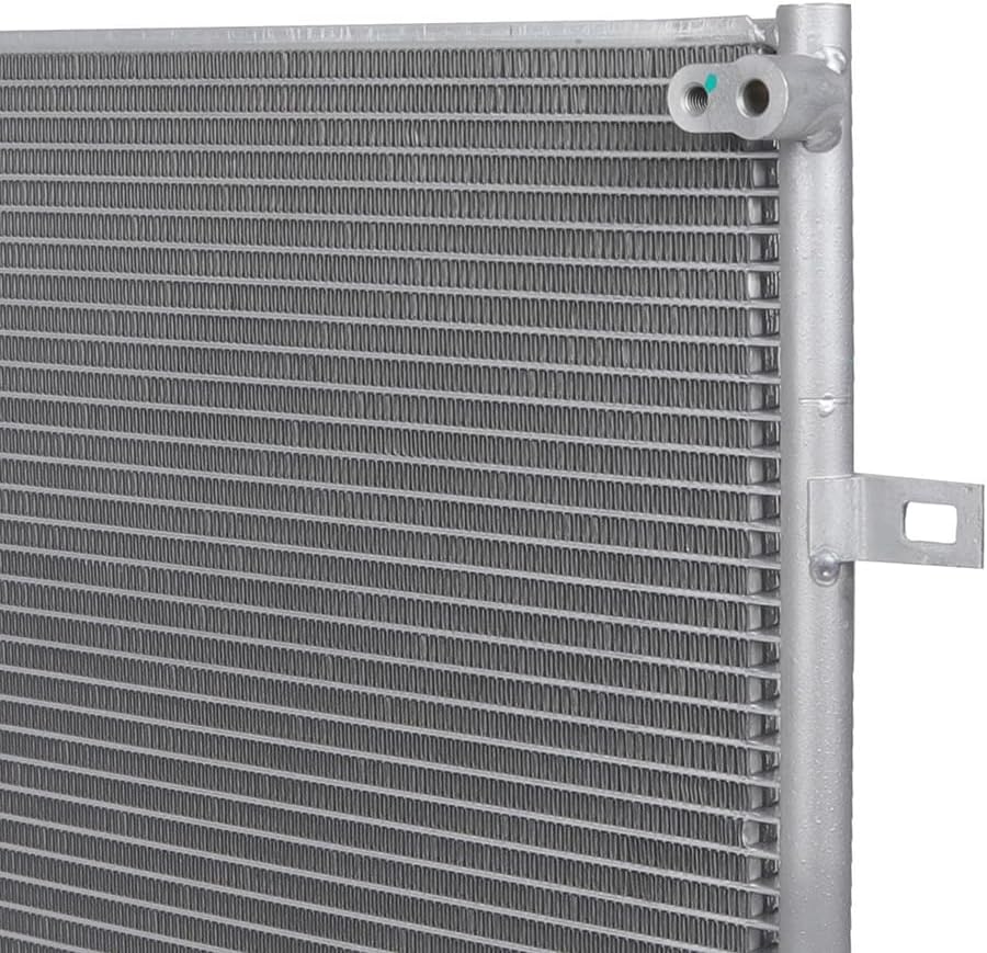 AC Condenser Compatible with 2014-2018 Jeep Cherokee Latitude/Sport/Limited/Trailhawk 4-Door – Radiator Cooling Fan Assembly, Replacement 4361, 52014775AB, CH3030251 - KUDUPARTS