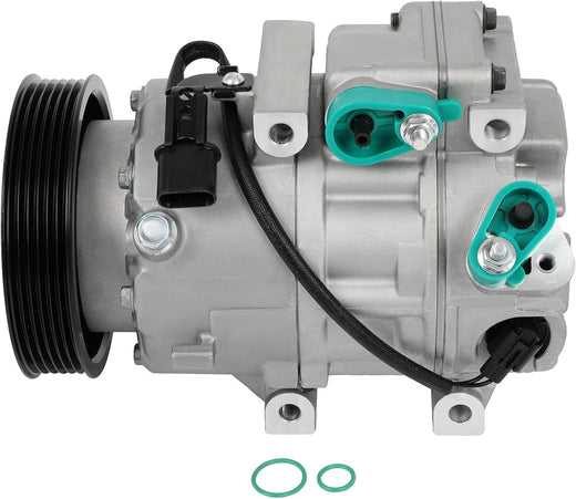 A/C Compressor with Clutch – Fits 2013-2018 Hyundai Santa Fe Sport 2.0L/2.4L & 2011-2015 Kia Sorento 2.4L – Strong Cooling - KUDUPARTS