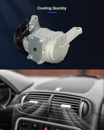 AC Compressor Fast Cooling – Compatible with 1996-2000 Dodge Grand Caravan 3.3L 3.8L