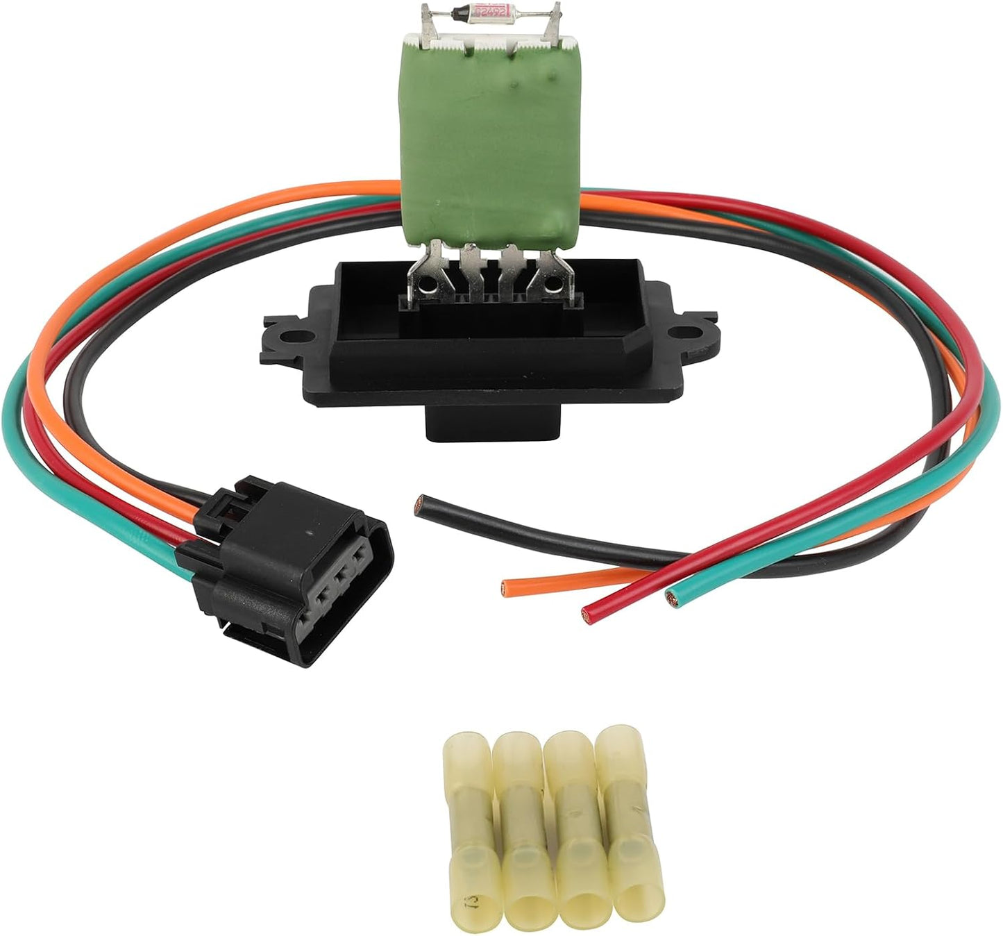 AC Blower Motor Resistor Compatible with 2006-2007 Jeep Commander & 2005-2007 Jeep Grand Cherokee – HVAC Heater Blower Resistor Control Module (973-428, 5143127AA, 973428)