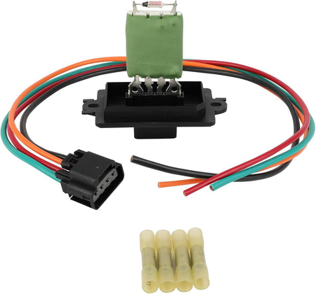 AC Blower Motor Resistor Compatible with 2006-2007 Jeep Commander & 2005-2007 Jeep Grand Cherokee – HVAC Heater Blower Resistor Control Module (973-428, 5143127AA, 973428) - KUDUPARTS