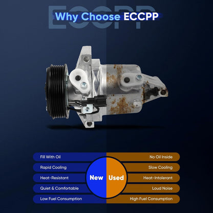 2011-2014 Nissan Cube 1.8L A/C Compressor with Clutch – Fast Cooling
