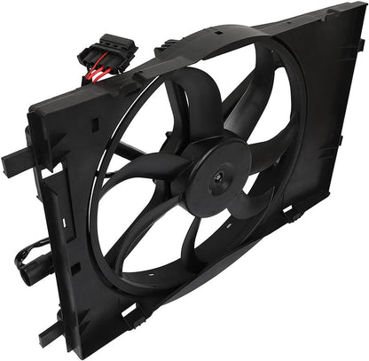 Radiator Cooling Fan Assembly Compatible with 2006-2009 Ford Fusion, Lincoln Zephyr, Mercury Milan – Replaces 621-041, 621400
