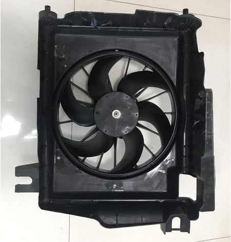 620-035 610730 AC Condenser Fan Compatible with Dodge Ram 1500 2002-2008 (3.7L, 3.9L, 4.7L, 5.7L, 5.9L, 8.3L) - KUDUPARTS