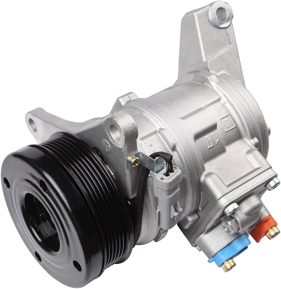 AC Compressor with Clutch for Chrysler Grand Voyager, Town & Country, Dodge Grand Caravan, Plymouth Grand Voyager 3.3L 3.8L 1996-2000 - KUDUPARTS