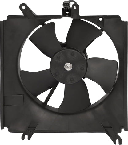 Radiator Cooling Fan Assembly Compatible with 2003-2005 Kia Rio (601160)
