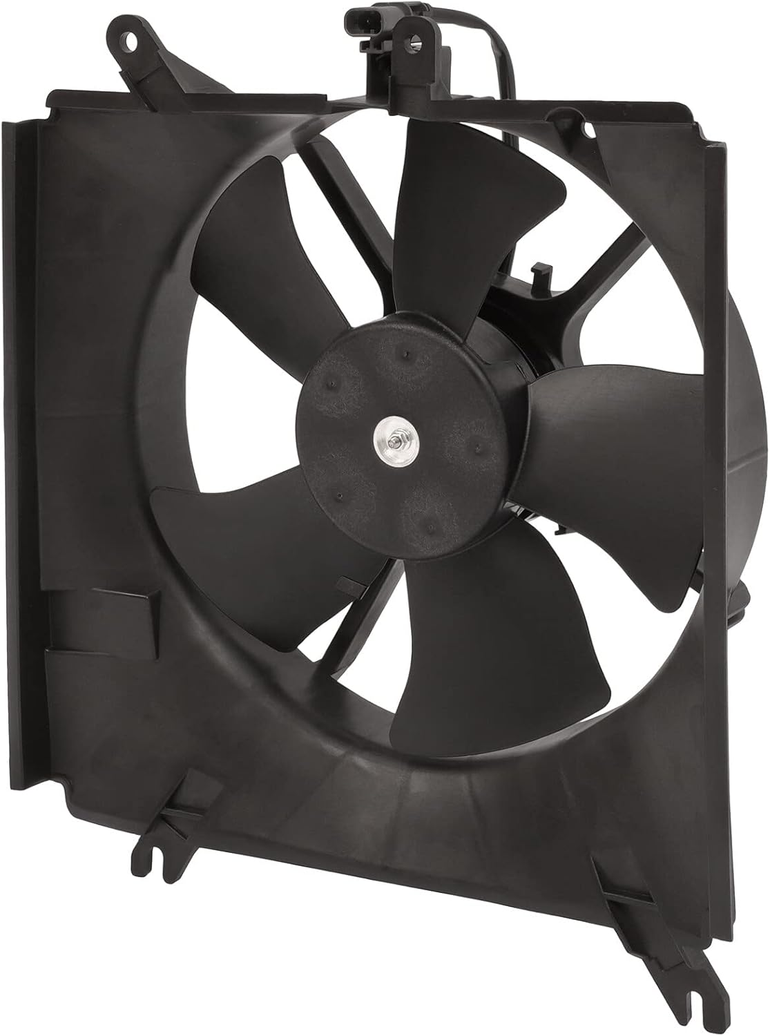 Radiator Cooling Fan Assembly Compatible with 2003-2005 Kia Rio (601160)