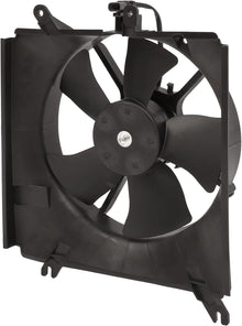 Radiator Cooling Fan Assembly Compatible with 2003-2005 Kia Rio (601160) - KUDUPARTS