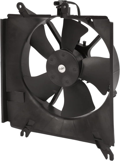 Radiator Cooling Fan Assembly Compatible with 2003-2005 Kia Rio (601160)