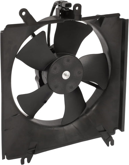 Radiator Cooling Fan Assembly Compatible with 2003-2005 Kia Rio (601160) - KUDUPARTS
