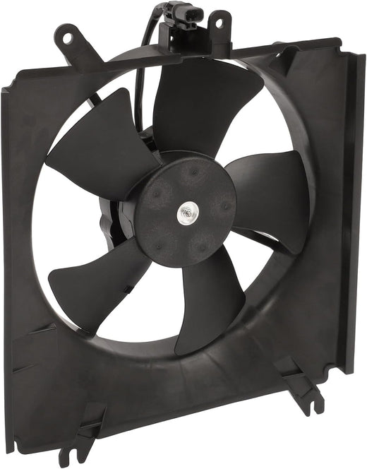 Radiator Cooling Fan Assembly Compatible with 2003-2005 Kia Rio (601160) - KUDUPARTS