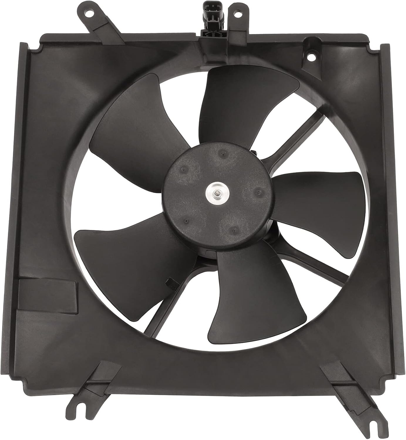 Radiator Cooling Fan Assembly Compatible with 2003-2005 Kia Rio (601160)