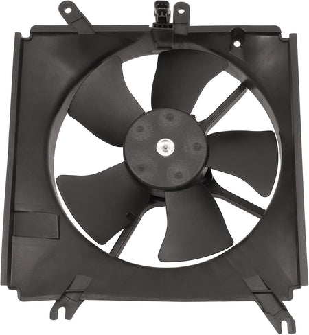 Radiator Cooling Fan Assembly Compatible with 2003-2005 Kia Rio (601160) - KUDUPARTS