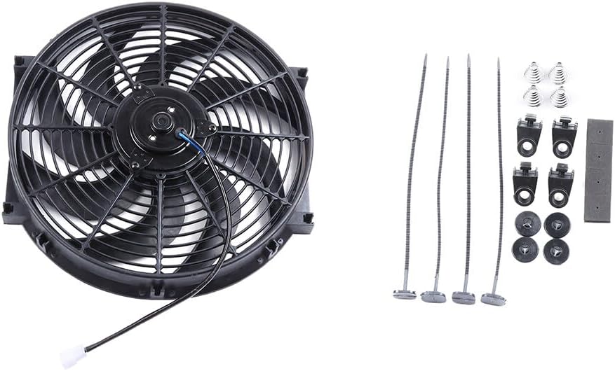 14-Inch Universal Radiator Cooling Fan Assembly – Easy Installation