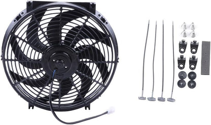 14-Inch Universal Radiator Cooling Fan Assembly – Easy Installation
