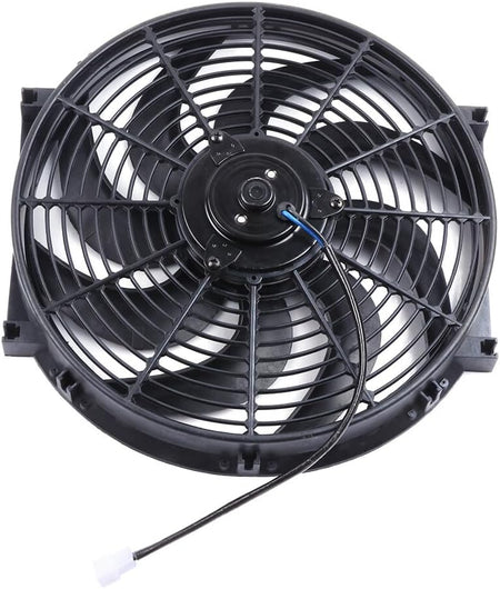 14-Inch Universal Radiator Cooling Fan Assembly – Easy Installation - KUDUPARTS
