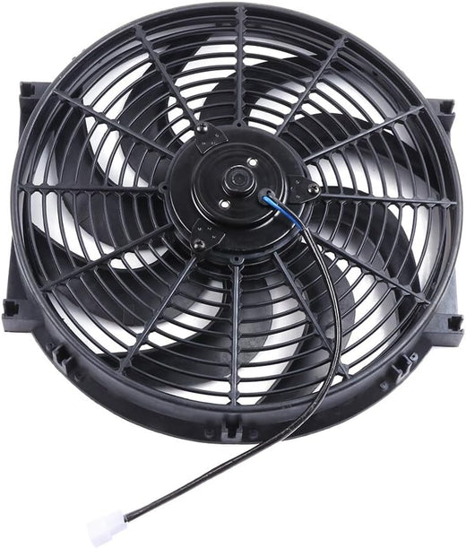 14-Inch Universal Radiator Cooling Fan Assembly – Easy Installation - KUDUPARTS