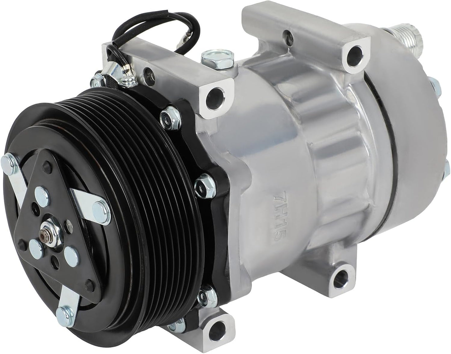 AC Compressor with Clutch – Compatible with Ford F-650 / F-750 5.9L 6.0L 7.2L 2004-2007