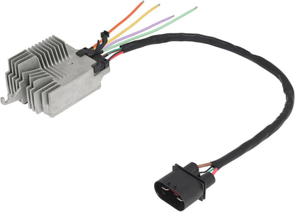 Radiator Cooling Fan Relay Control Module Compatible with 2002-2008 A4, 2002-2009 A4 Quattro, 2002-2003 A6