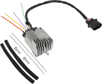 Radiator Cooling Fan Relay Control Module Compatible with 2002-2008 A4, 2002-2009 A4 Quattro, 2002-2003 A6