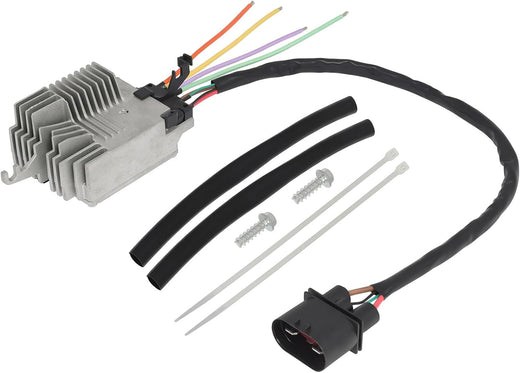 Radiator Cooling Fan Relay Control Module Compatible with 2002-2008 A4, 2002-2009 A4 Quattro, 2002-2003 A6 - KUDUPARTS