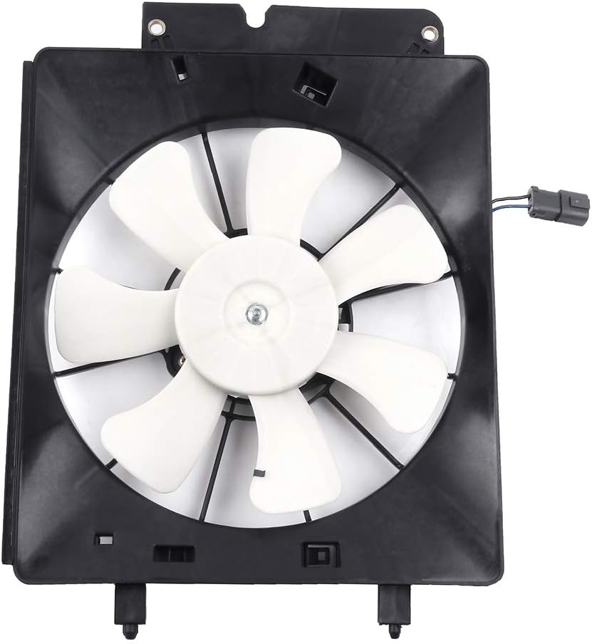 Radiator Condenser Cooling Fan Assembly Replacement Compatible with 2003-2006 Honda CR-V & Element 2.4L