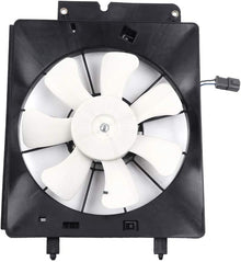 Radiator Condenser Cooling Fan Assembly Replacement Compatible with 2003-2006 Honda CR-V & Element 2.4L - KUDUPARTS