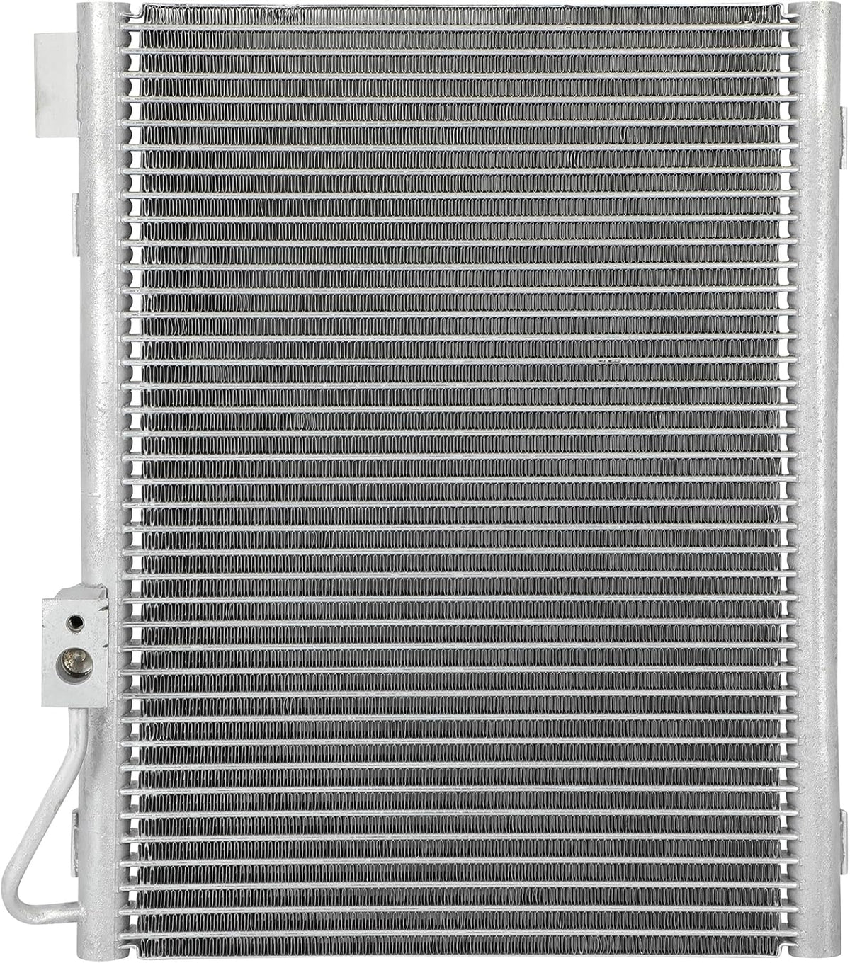 AC Condenser Compatible with 2002-2008 Dodge Ram 1500 & 2003-2008 Ram 2500 – Radiator Cooling Fan Assembly, Replacement for 4984, 4984C, CN 4984PFC, CN4984PFC, 7-4984 - KUDUPARTS