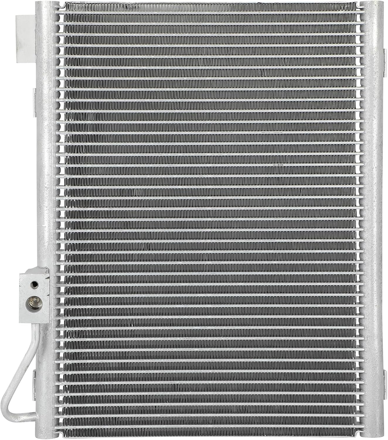 AC Condenser Compatible with 2002-2008 Dodge Ram 1500 & 2003-2008 Ram 2500 – Radiator Cooling Fan Assembly, Replacement for 4984, 4984C, CN 4984PFC, CN4984PFC, 7-4984