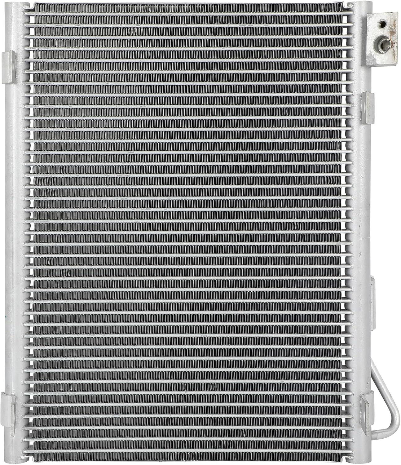 AC Condenser Compatible with 2002-2008 Dodge Ram 1500 & 2003-2008 Ram 2500 – Radiator Cooling Fan Assembly, Replacement for 4984, 4984C, CN 4984PFC, CN4984PFC, 7-4984