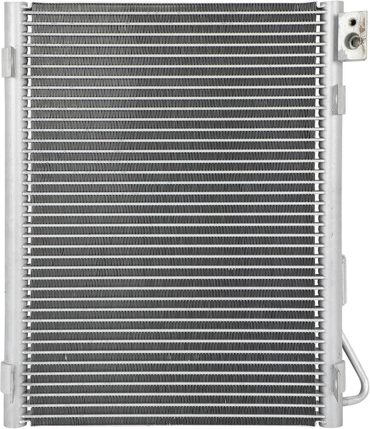 AC Condenser Compatible with 2002-2008 Dodge Ram 1500 & 2003-2008 Ram 2500 – Radiator Cooling Fan Assembly, Replacement for 4984, 4984C, CN 4984PFC, CN4984PFC, 7-4984 - KUDUPARTS
