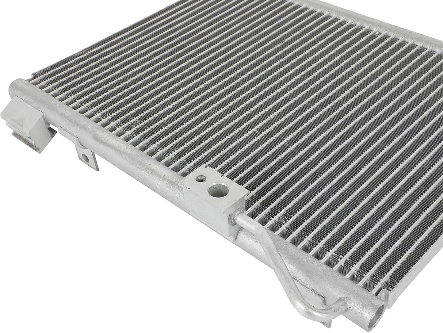 AC Condenser Compatible with 2002-2008 Dodge Ram 1500 & 2003-2008 Ram 2500 – Radiator Cooling Fan Assembly, Replacement for 4984, 4984C, CN 4984PFC, CN4984PFC, 7-4984